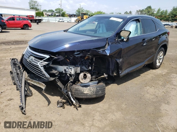 2017 Lexus RX 350 with VIN 2T2BZMCA3HC092809, listed as a Copart auction lot 61770475 with 106,732 mi miles and Salvage title. Bid and sale history available at DreamBid. Image 1.