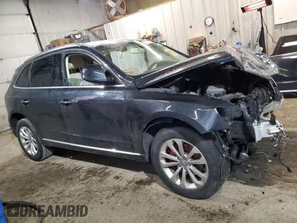 2015 Audi Q5 Premium with VIN WA1CFAFP2FA104315, listed as a Copart auction lot 51777475 with Not provided miles and Salvage title. Bid and sale history available at DreamBid. Image 4.