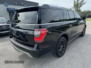 2019 Ford Expedition Max Limited with VIN 1FMJK1KT9KEA42633, listed as a Copart auction lot 54799955 with 98,210 mi miles and Non Repairable. Bid and sale history available at DreamBid. Image 3.