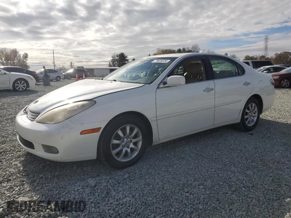2002 Lexus ES 300 with VIN JTHBF30GX25018502, listed as a Copart auction lot 79828334 with 296,986 mi miles and Salvage Title. Bid and sale history available at DreamBid. Image 1.