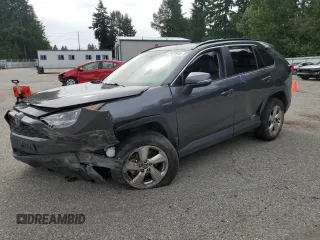 2021 Toyota RAV4 Hybrid LE z VIN 2T3B6RFV0MW011404, wystawiony jako Copart lot #62427645 z przebiegiem 44 423 mil mil oraz Szkoda całkowita • Salvage title. Historia ofert i sprzedaży dostępna na DreamBid. Obrazek 1.