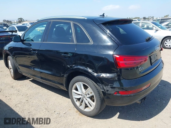 2017 Audi Q3 Premium with VIN WA1BCCFS5HR010731, listed as a IAAI auction lot 42211073 with 67,383 mi miles and . Bid and sale history available at DreamBid. Image 3.