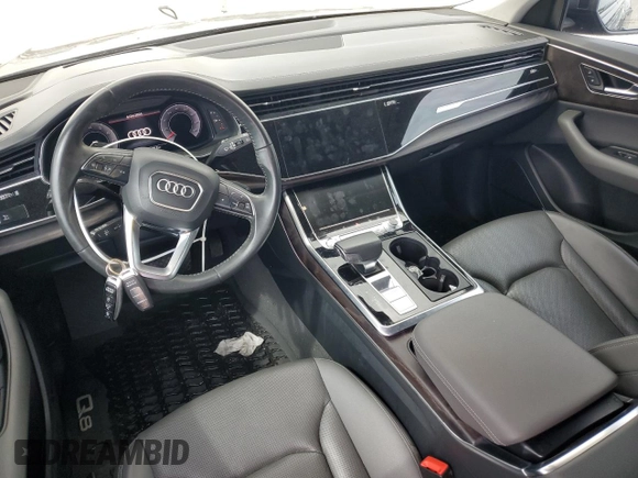 2019 Audi Q8 Prestige with VIN WA1FVAF11KD024380, listed as a Copart auction lot 54579315 with 109,204 mi miles and Salvage title. Bid and sale history available at DreamBid. Image 8.