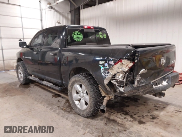 2012 Ram 1500 Big Horn with VIN 1C6RD7LTXCS146058, listed as a IAAI auction lot 41583380 with 183,037 mi miles. Bid and sale history available at carsss.com. Image 3.