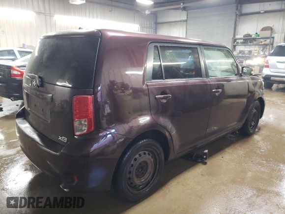 2012 Scion xB with VIN JTLZE4FE1C1143982, listed as a Copart auction lot 44616355 with 201,401 mi miles and Salvage Title. Bid and sale history available at carsss.com. Image 3.