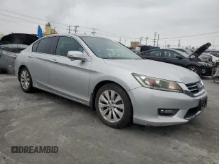 2014 Honda Accord Sedan EX-L with VIN 1HGCR2F87EA003282, listed as a Copart auction lot 53279905 with 125,336 mi miles and Salvage Title. Bid and sale history available at carsss.com. Image 4.