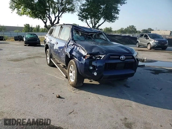 2023 Toyota 4Runner SR5 with VIN JTEEU5JR5P5279040, listed as a Copart auction lot 55560025 with Not provided miles and Non repairable. Bid and sale history available at DreamBid. Image 14.