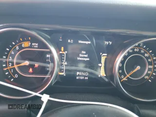 2021 Jeep Wrangler Unlimited Sahara Altitude с VIN 1C4HJXEN5MW865773, выставлен на аукционе Copart как лот 66431724 с пробегом 61 101 миль миль и Списание • Salvage title. История ставок и продаж доступна на DreamBid. Изображение 9.