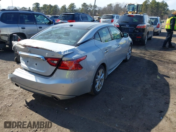 2016 Nissan Maxima SV with VIN 1N4AA6AP7GC447830, listed as a IAAI auction lot 41594235 with 46,493 mi miles and . Bid and sale history available at DreamBid. Image 4.