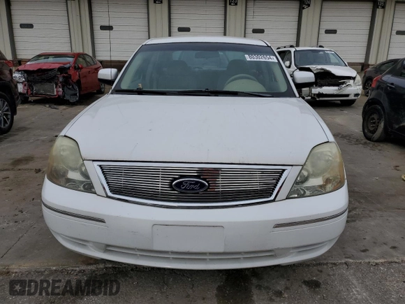2005 Ford Five Hundred SE with VIN 1FAFP23165G160622, listed as a Copart auction lot 80302654 with 78,330 mi miles and Salvage Title. Bid and sale history available at carsss.com. Image 5.