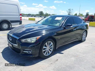 2015 Infiniti Q50 Premium with VIN JN1BV7AR2FM408326, listed as a IAAI auction lot 42580193 with 167,185 mi miles and . Bid and sale history available at DreamBid. Image 2.