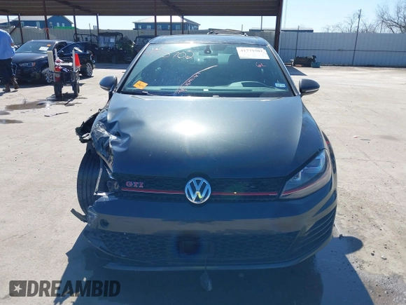 2017 Volkswagen Golf GTI S with VIN 3VW447AU1HM049147, listed as a IAAI auction lot 41775702 with 70,100 mi miles. Bid and sale history available at carsss.com. Image 13.