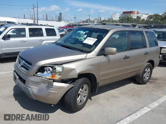 2003 Honda Pilot EX with VIN 2HKYF18433H540691, listed as a IAAI auction lot 41925703 with 192,612 mi miles. Bid and sale history available at carsss.com. Image 2.
