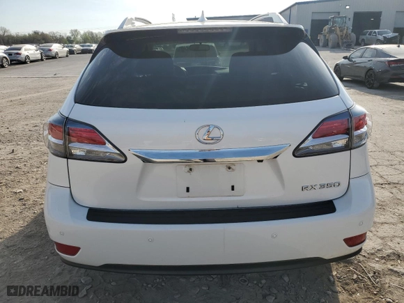2015 Lexus RX 350 with VIN 2T2ZK1BA5FC194158, listed as a Copart auction lot 50870655 with 130,443 mi miles and Clean Title. Bid and sale history available at carsss.com. Image 6.