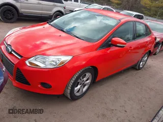 2013 Ford Focus SE with VIN 1FADP3F22DL130976, listed as a IAAI auction lot 41683480 with 112,166 mi miles. Bid and sale history available at carsss.com. Image 2.