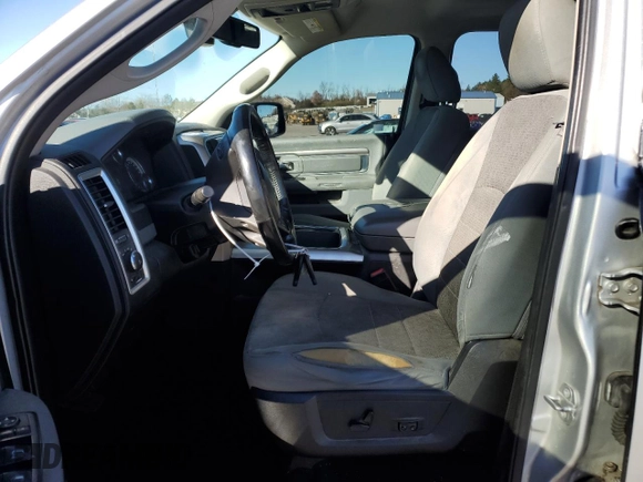 2017 Ram 1500 Big Horn with VIN 1C6RR7LG5HS727351, listed as a Copart auction lot 80249774 with 134,831 mi miles and Salvage Title. Bid and sale history available at carsss.com. Image 7.