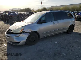2005 Toyota Sienna CE with VIN 5TDZA23C15S237672, listed as a Copart auction lot 52204085 with 244,411 mi miles and Salvage Title. Bid and sale history available at carsss.com. Image 1.