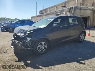 2014 Chevrolet Sonic LT with VIN 1G1JC6SH9E4170822, listed as a Copart auction lot 58460254 with 158,792 mi miles and Salvage Title. Bid and sale history available at carsss.com. Image 1.