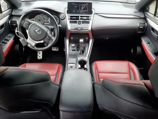 2021 Lexus NX 300 F Sport with VIN JTJSARDZ5M2251025, listed as a Copart auction lot 57950625 with 32,844 mi miles and Salvage title. Bid and sale history available at DreamBid. Image 8.