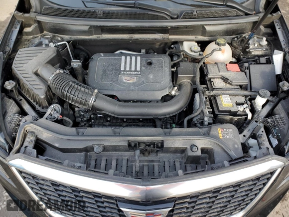 2023 Cadillac XT5 AWD Premium Luxury with VIN 1GYKNDR46PZ139279, listed as a Copart auction lot 43563245 with 18,416 mi miles and Salvage Title. Bid and sale history available at DreamBid. Image 12.
