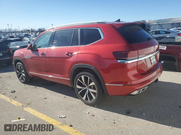 2025 Volkswagen Atlas SEL Premium R-Line z VIN 1V2FR2CAXSC505883, wystawiony jako Copart lot #44755475 z przebiegiem Nie podano mil oraz Szkoda całkowita • Salvage title. Historia ofert i sprzedaży dostępna na DreamBid. Obrazek 2.
