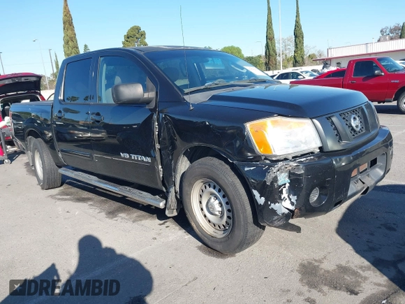 2010 Nissan Titan SE with VIN 1N6BA0EK8AN326047, listed as a IAAI auction lot 41820275 with 132,774 mi miles. Bid and sale history available at carsss.com. Image 1.