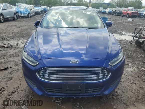 2016 Ford Fusion SE with VIN 3FA6P0H72GR260150, listed as a Copart auction lot 55437615 with 130,928 mi miles and Salvage Title. Bid and sale history available at DreamBid. Image 5.