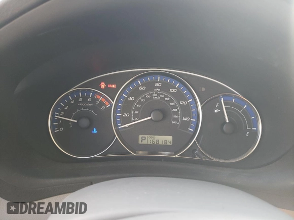 2012 Subaru Forester X Premium with VIN JF2SHADCXCH466523, listed as a Copart auction lot 61669735 with 168,184 mi miles and Salvage title. Bid and sale history available at DreamBid. Image 9.