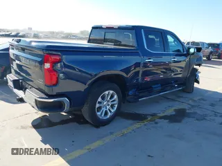 2023 Chevrolet Silverado 1500 LTZ with VIN 1GCUDGE8XPZ241924, listed as a IAAI auction lot 41329065 with 46,749 mi miles and . Bid and sale history available at DreamBid. Image 4.