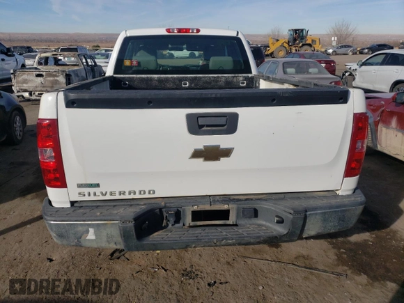 2011 Chevrolet Silverado 1500 Work Truck with VIN 1GCRKPE30BZ331169, listed as a Copart auction lot 87216014 with 208,475 mi miles and Clean Title. Bid and sale history available at DreamBid. Image 6.