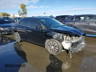 2016 Nissan Sentra SR with VIN 3N1AB7AP1GL680428, listed as a Copart auction lot 44457985 with 129,916 mi miles and Salvage Title. Bid and sale history available at DreamBid. Image 4.