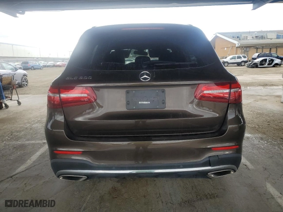 2017 Mercedes-Benz GLC with VIN WDC0G4JB6HF128541, listed as a Copart auction lot 48485485 with 73,303 mi miles and Clean Title. Bid and sale history available at carsss.com. Image 6.