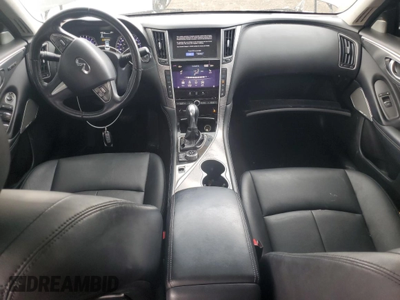 2017 Infiniti Q50 Premium with VIN JN1EV7AP6HM731468, listed as a Copart auction lot 61979495 with 118,166 mi miles and Clean title. Bid and sale history available at DreamBid. Image 8.