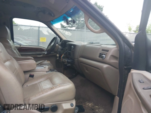 2001 Ford Excursion Limited z VIN 1FMSU43FX1EA39618, wystawiony jako IAAI lot #42519412 z przebiegiem 240 439 mil mil oraz . Historia ofert i sprzedaży dostępna na DreamBid. Obrazek 5.