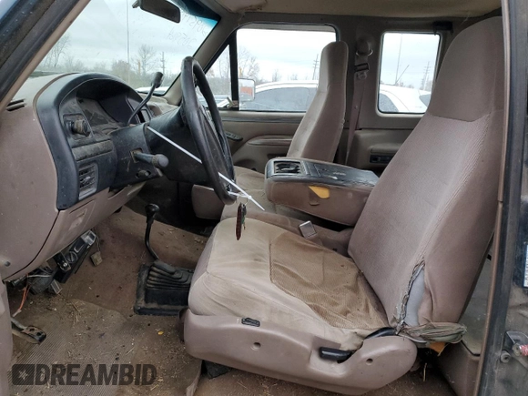 1995 Ford F-250 with VIN 1FTHX26F7SKB48479, listed as a Copart auction lot 81750924 with 309,245 mi miles and Salvage title. Bid and sale history available at DreamBid. Image 7.
