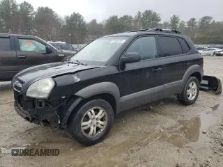 2008 Hyundai Tucson SE with VIN KM8JN72D88U819319, listed as a Copart auction lot 51803255 with 181,333 mi miles and Clean Title. Bid and sale history available at carsss.com. Image 1.