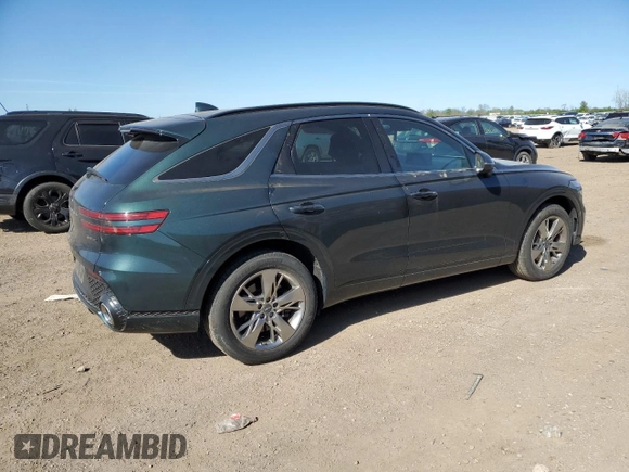 2022 Genesis GV70 Sport с VIN KMUMCDTC9NU014594, выставлен на аукционе Copart как лот 56341715 с пробегом Не указан миль и Списание • Salvage title. История ставок и продаж доступна на DreamBid. Изображение 3.