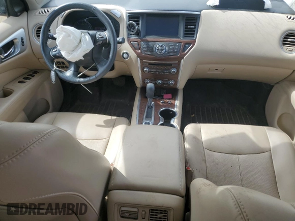 2020 Nissan Pathfinder Platinum with VIN 5N1DR2DM3LC629167, listed as a Copart auction lot 71132664 with 46,213 mi miles and Salvage Title. Bid and sale history available at carsss.com. Image 8.