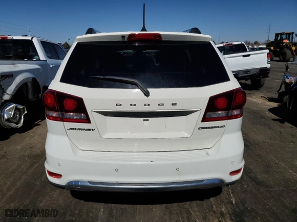 2020 Dodge Journey Crossroad with VIN 3C4PDCGB6LT266609, listed as a Copart auction lot 47287385 with 89,989 mi miles and Salvage Title. Bid and sale history available at carsss.com. Image 6.