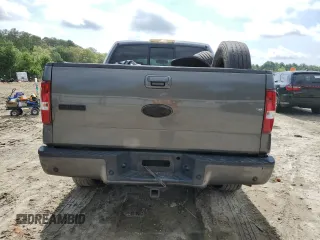 2008 Ford F-150 XLT with VIN 1FTPW14558FA98461, listed as a Copart auction lot 55632555 with 171,220 mi miles and Salvage title. Bid and sale history available at DreamBid. Image 6.