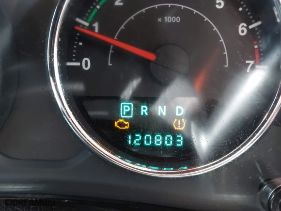 2013 Jeep Wrangler Unlimited Sport with VIN 1C4BJWDG9DL569109, listed as a IAAI auction lot 42115703 with 120,803 mi miles. Bid and sale history available at carsss.com. Image 15.