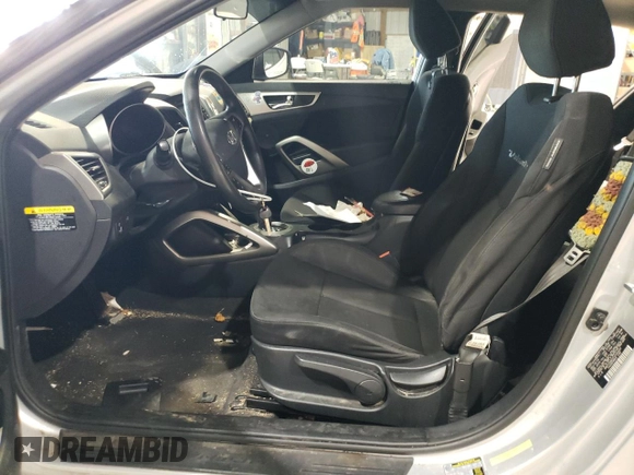 2015 Hyundai Veloster with VIN KMHTC6AD2FU244920, listed as a Copart auction lot 61326855 with 133,141 mi miles and Salvage title. Bid and sale history available at DreamBid. Image 7.