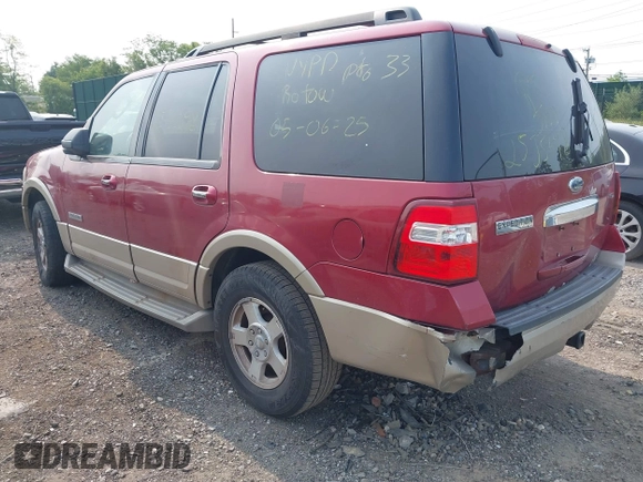 2007 Ford Expedition Eddie Bauer with VIN 1FMFU18577LA36874, listed as a IAAI auction lot 42417680 with Not provided miles and . Bid and sale history available at DreamBid. Image 3.