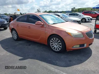 2011 Buick Regal CXL RL1 with VIN 2G4GN5EC7B9182235, listed as a IAAI auction lot 41498498 with 156,123 mi miles and . Bid and sale history available at DreamBid. Image 1.