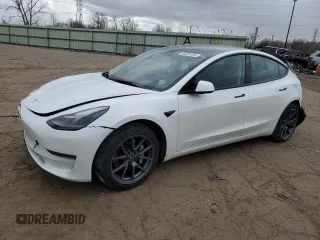 2023 Tesla Model 3 with VIN 5YJ3E1EA2PF642656, listed as a Copart auction lot 53335155 with 22,530 mi miles and Non repairable. Bid and sale history available at DreamBid. Image 1.