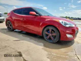 2012 Hyundai Veloster w/Black Int с VIN KMHTC6AD1CU026558, выставлен на аукционе Copart как лот 63878235 с пробегом 107 905 миль миль и Чистый • Clean title. История ставок и продаж доступна на DreamBid. Изображение 4.
