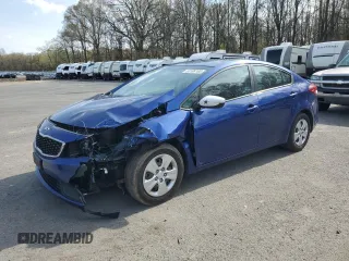 2017 Kia Forte LX with VIN 3KPFK4A73HE152252, listed as a Copart auction lot 53108165 with 96,656 mi miles and Salvage Title. Bid and sale history available at carsss.com. Image 1.