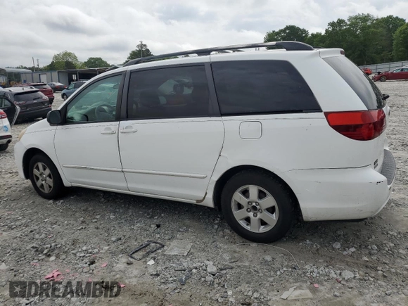 2004 Toyota Sienna CE with VIN 5TDZA23C54S135144, listed as a Copart auction lot 54695035 with 187,823 mi miles and Clean Title. Bid and sale history available at carsss.com. Image 2.