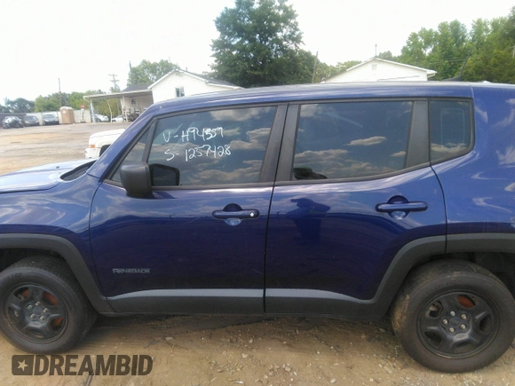 2018 Jeep Renegade Sport with VIN ZACCJBABXJPH94359, listed as a IAAI auction lot 42573664 with 140,985 mi miles and . Bid and sale history available at DreamBid. Image 14.