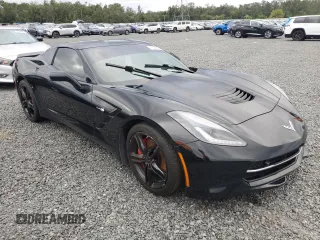 2016 Chevrolet Corvette 2LT with VIN 1G1YD2D77G5109992, listed as a Copart auction lot 74249124 with 0 mi miles and Salvage Title. Bid and sale history available at carsss.com. Image 4.